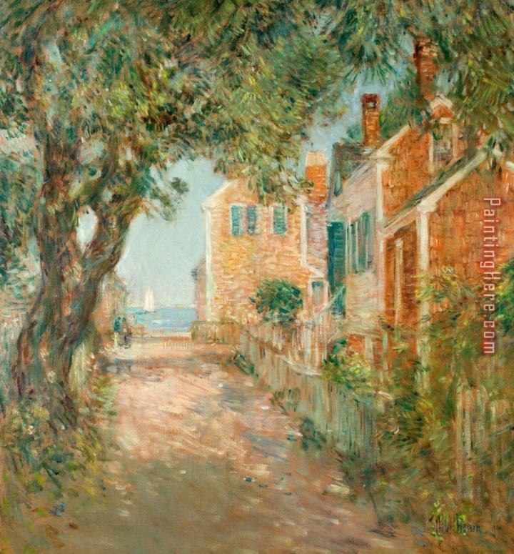 childe hassam Street In Provincetown